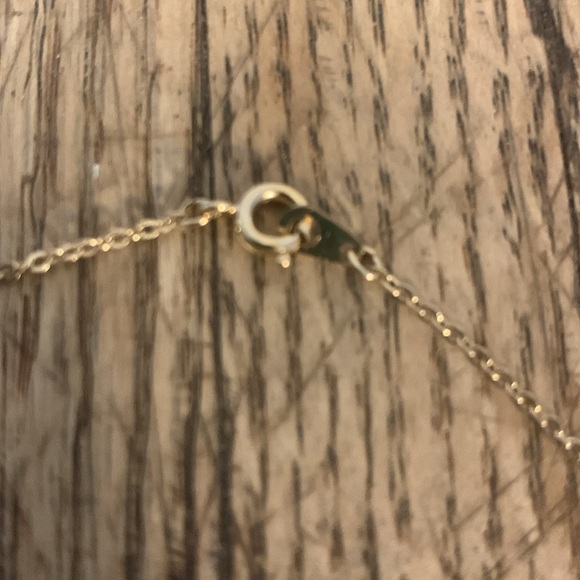 Beautiful Mother of Pearl Mussell Shell necklace w/ 24k gold - Picture 5 of 7